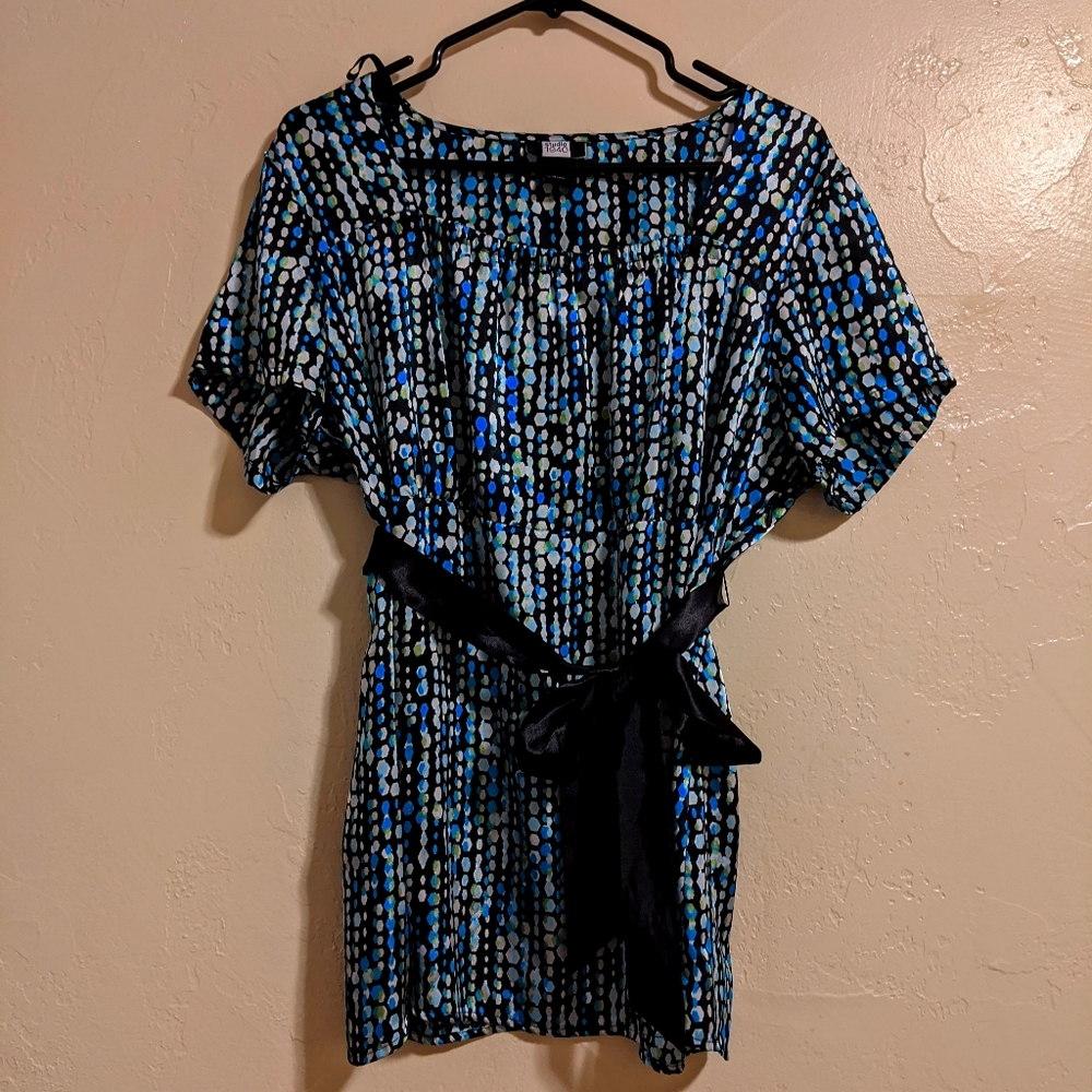 BLUE BLOUSE